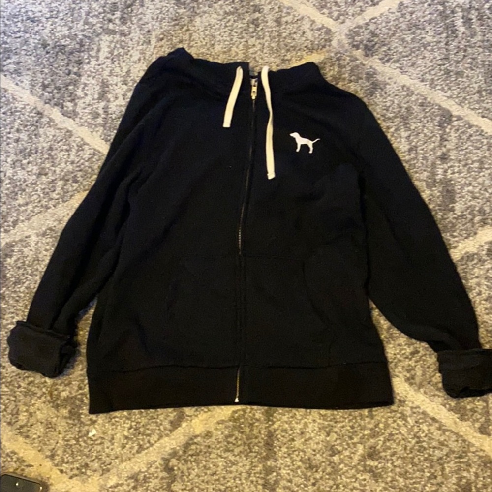 PINK zip up hoodie